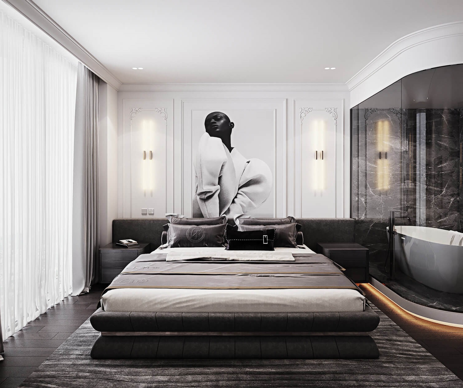 Trang trí đầu giường