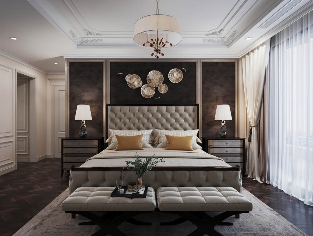 Tông màu phòng ngủ đẹp