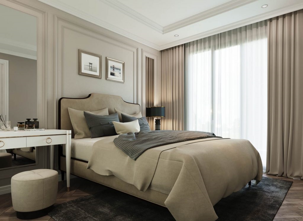 Tông màu phòng ngủ đẹp