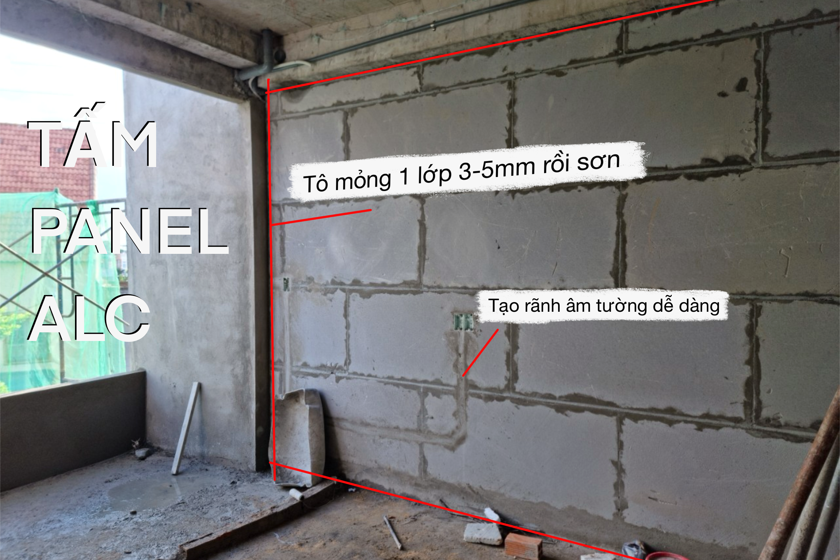 Tấm panel tường ALC tại Đà Nẵng