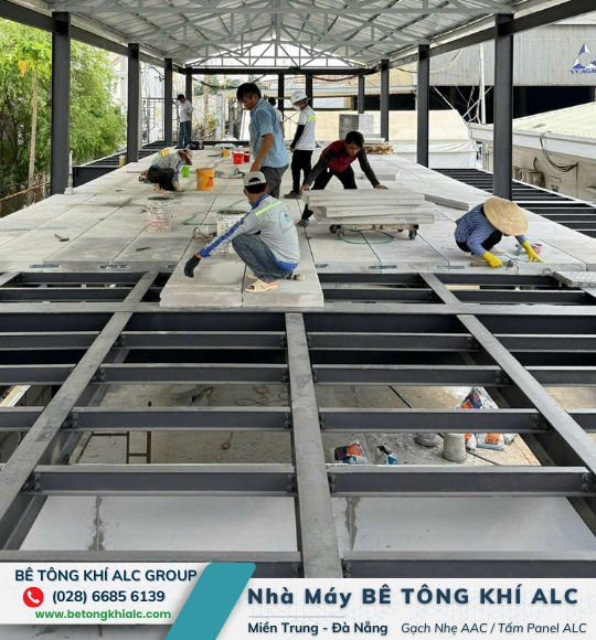 ứng dụng bê tông nhẹ trong nhà dân dụng
