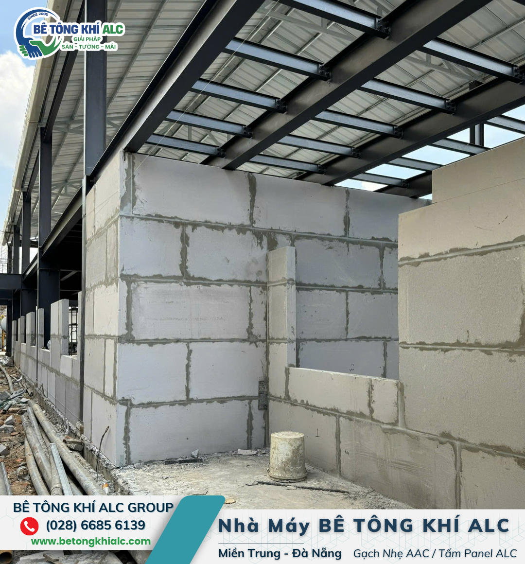 tấm bê tông nhẹ nhà tiền chế
