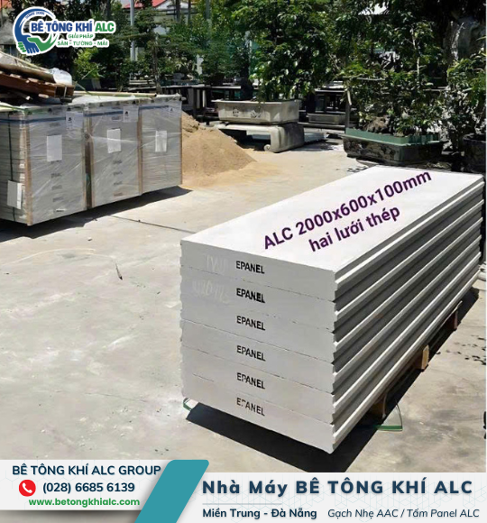 Tấm bê tông nhẹ ở Đà Nẵng