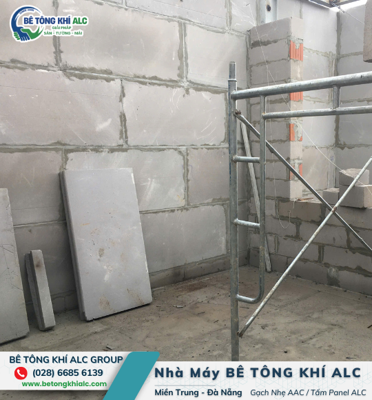 Ứng dụng tấm bê tông nhẹ cho cải tạo nhà ven biển Đà Nẵng