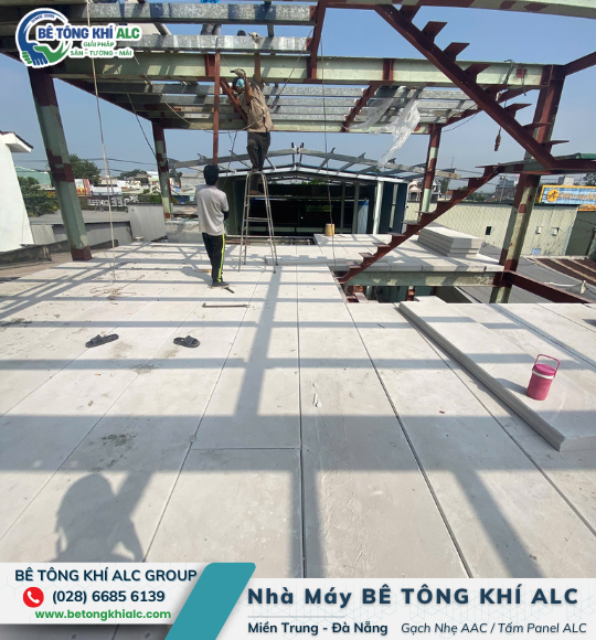 Tấm bê tông nhẹ ALC