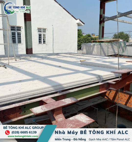 tấm bê tông nhẹ làm sàn