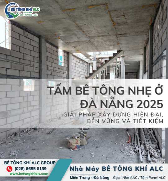 Tấm bê tông nhẹ ở Đà Nẵng 2025