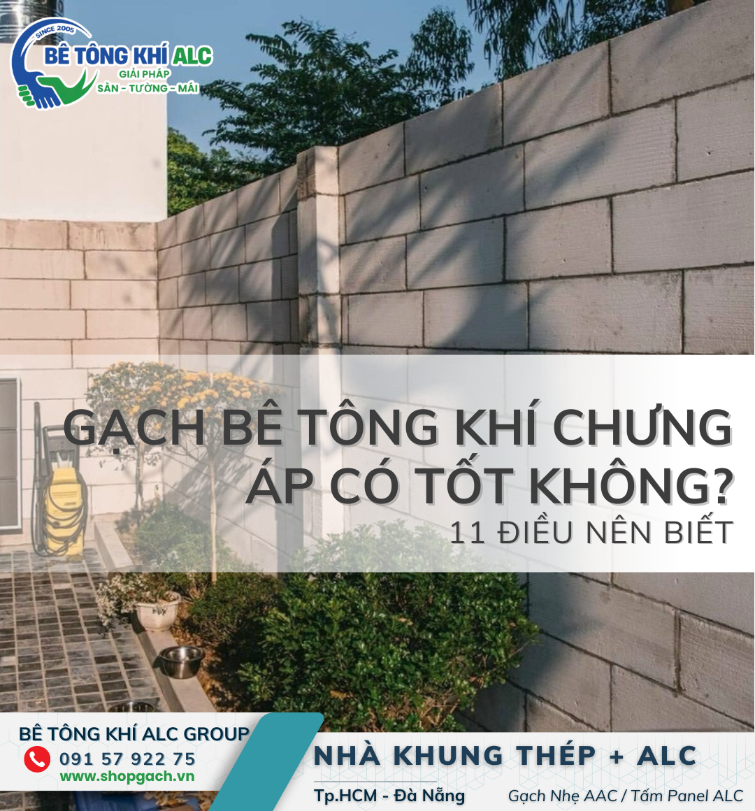 Gạch bê tông khí chưng áp có tốt không? Tóm tắt nhanh cho chủ nhà bận rộn